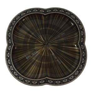 Vintage Serving Lacquered Tray Retro Psychedelic Dist. By F.W. Woolworth